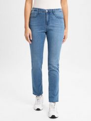 BRAX Jeansy Kobiety Bawełna niebieski, 88. Niebieskie jeansy damskie Brax, bez wzorów, z bawełny, klasyczne. Za 499.95 zł.