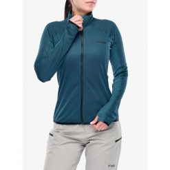 Bluza rozpinana damska Columbia Summit Step Full Zip. Niebieskie bluzy damskie Columbia, bez wzorów, sportowe, bez ramiączek, bez kaptura. Za 395.99 zł.