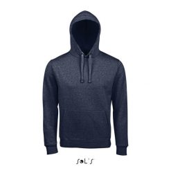 Bluza z kapturem Sol's Spencer. Niebieskie bluzy damskie SOL'S, s, bez wzorów, z bawełny, bez ramiączek, z kapturem. Za 189.00 zł.