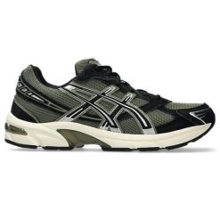 Trampki Asics Sr. Szare trampki i tenisówki damskie Asics, bez wzorów, z materiału, bez zapięcia. Za 710.99 zł.