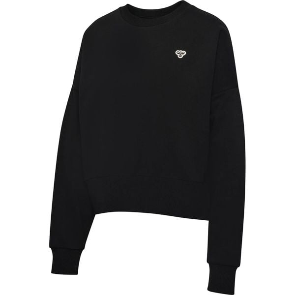 Bluza damska Hummel Bee. Czarne bluzy damskie Hummel, l, bez wzorów, z bawełny, sportowe, bez ramiączek, bez kaptura. Za 163.50 zł.