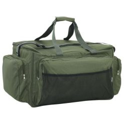 Torba wędkarska VidaXL Vistas wodoodporna Oxford ciemnozielona. Zielone torby na ramię męskie vidaXL, z materiału, na ramię. Za 285.59 zł.
