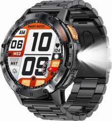 Smartwatch Gravity GT22-1 Czarny (GT22). Czarne zegarki smartwatch Gravity, bez wzorów. Za 176.44 zł.