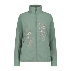Bluza damska turystyczna CMP 34H0446. Niebieskie bluzy damskie CMP, m, bez wzorów, z materiału, bez ramiączek, z kapturem. Za 381.30 zł.