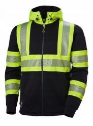 Sweater with reflective elements HELLY HANSEN ICU, black 2XL. Czarne bluzy męskie Helly Hansen, m, bez wzorów, bez ramiączek, bez kaptura. Za 499.00 zł.