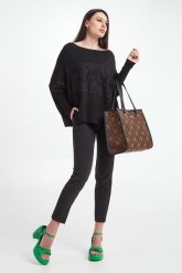Sweter damski ERMANNO FIRENZE. Swetry nierozpinane damskie Ermanno Firenze, bez wzorów, bez kołnierzyka, bez ramiączek. W wyprzedaży za 1,156.35 zł.