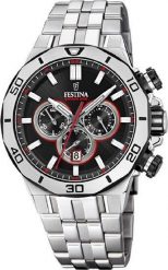 Zegarek Festina Zegarek Męski Festina F20448-4 ( 44 mm). Zegarki męskie Festina, bez wzorów. Za 960.00 zł.