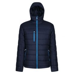 Kurtka Ocieplana Męska Produkt Termiczny. Niebieskie kurtki męskie Regatta, na zimę, l, bez wzorów, z materiału, wakacyjne, z kapturem. Za 241.99 zł.