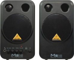Behringer MS16 głośnik 2-drożny Czarny Przewodowa 16 W. Czarne głośniki przenośne Behringer. Za 465.99 zł.