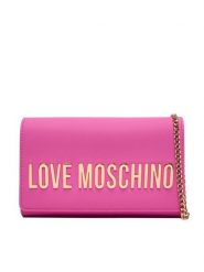 LOVE MOSCHINO Torebka JC4103PP1OKD0604 Różowy. Czerwone torebki do ręki damskie Love Moschino, bez wzorów, ze skóry, bez dodatków. Za 699.99 zł.