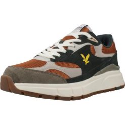 Buty LYLE&SCOTT STARFLEX009 Zielony. Zielone buty zimowe męskie LYLE AND SCOTT, bez wzorów, ze skóry, bez obcasa, bez zapięcia. Za 434.99 zł.