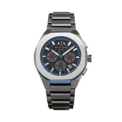 Zegarek Armani Exchange. Szare zegarki męskie Armani Exchange, bez wzorów. Za 979.99 zł.