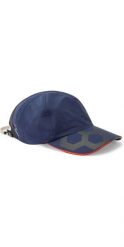 Czapka żeglarska Race Cap, granatowa. Niebieskie czapki damskie GILL, bez wzorów, z materiału. Za 169.40 zł.