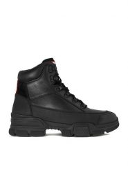 Hunter Trzewiki EO-BERLIN-01 MI08 Czarny. Czarne botki męskie Hunter, bez wzorów, ze skóry, bez obcasa, bez zapięcia. Za 439.99 zł.