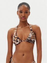 Guess Góra od bikini E5GJ05 KCRJ2 Brązowy. Brązowe stroje kąpielowe damskie Guess, xs, z aplikacjami, z syntetyku. Za 229.99 zł.
