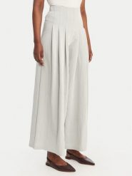 Eleh Spodnie palazzo SS260093 Błękitny Wide Leg. Niebieskie spodnie materiałowe damskie Eleh, bez wzorów, z materiału. Za 404.99 zł.