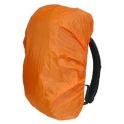 Płaszcz przeciwdeszczowy do plecaków turystycznych 30-50 l. Brązowe płaszcze damskie KUBISPORT, na zimę, l, bez wzorów, z poliesteru, sportowe, bez kołnierzyka, bez kaptura. Za 13.00 zł.