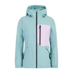 Damska kurtka narciarska Protest Salut. Niebieskie kurtki sportowe damskie Protest, na zimę, bez wzorów, bez ramiączek, bez kaptura, narciarskie. W wyprzedaży za 813.00 zł.