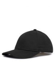 Guess Czapka z daszkiem AW5607 COT01 Czarny. Czarne czapki damskie Guess, z aplikacjami, z bawełny. Za 194.99 zł.