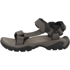 Buty do chodzenia męskie Teva Terra Fi 5 Universal. Szare buty zimowe męskie Teva, bez wzorów, z materiału, bez obcasa, bez zapięcia. Za 812.00 zł.