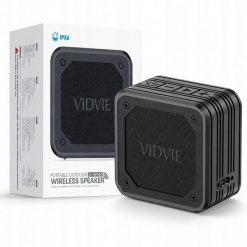 Głośnik Vidvie Głośnik Bluetooth Przenośny Bezprzewodowy Mały Mini Czarny AUX TF/micro SD. Czarne głośniki przenośne VIDVIE. Za 84.99 zł.