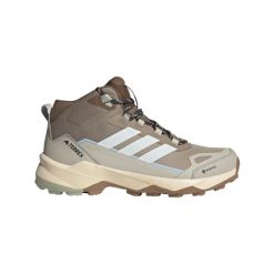 Buty trekkingowe adidas Terrex Skychaser Ax5 Gore-tex. Brązowe trekkingi męskie Adidas, z gore-texu, bez zapięcia. Za 571.85 zł.