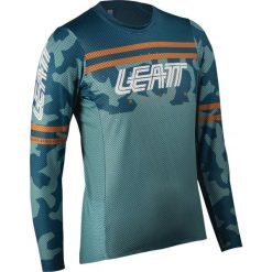 Bluza rowerowa damska Leatt Jersey MTB Gravity 4.0. Niebieskie bluzy damskie LEATT, s, bez wzorów, z jersey, sportowe, bez ramiączek, bez kaptura. Za 266.99 zł.