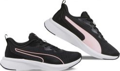 Puma Buty damskie Puma Flyer Lite czarne 378774 06 38,5. Czarne obuwie sportowe damskie Puma, bez wzorów, bez zapięcia. Za 206.46 zł.