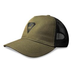 Czapka z daszkiem Vola. Zielone czapki damskie VOLA, bez wzorów. Za 143.50 zł.