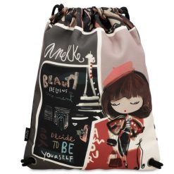 Kolorowy Worek Anekke Stylowy Plecak Damski. Czarne torebki do ręki damskie Anekke, bez wzorów, bez dodatków. Za 119.00 zł.