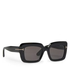 Okulary przeciwsłoneczne Tom Ford. Czarne okulary przeciwsłoneczne damskie Tom Ford. Za 1,889.00 zł.