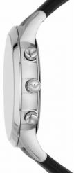 Zegarek Emporio Armani Renato Zegarek męski niebieska tarcza 43 mm (AR11431). Niebieskie zegarki męskie Emporio Armani, bez wzorów. Za 455.99 zł.