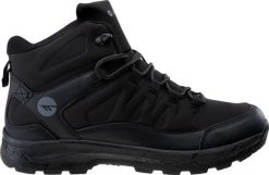 Buty trekkingowe męskie Hi-Tec Selven Mid czarne r. 45. Czarne trekkingi męskie Hi-tec, bez zapięcia. Za 211.35 zł.