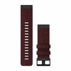 Pasek do zegarka Garmin Quickfit 26. Czerwone zegarki damskie Garmin, z materiału. W wyprzedaży za 575.50 zł.