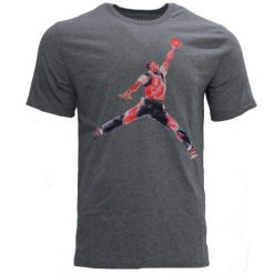 Koszulka sportowa męska Air Jordan Brand Graphic T-shirt. Szare koszulki sportowe męskie Jordan, m, bez wzorów, bez ramiączek, do koszykówki. Za 139.00 zł.