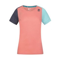 Koszulka damska Rafiki Chulilla. Czerwone bluzki damskie RAFIKI, bez wzorów, sportowe, bez kołnierzyka, bez ramiączek. Za 213.45 zł.