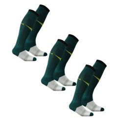 Skarpety piłkarskie C168 zielone 3 pary. Czarne skarpety męskie Legea, bez wzorów. Za 52.00 zł.