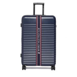 Walizka duża Beverly Hills Polo Club. Niebieskie walizki damskie Beverly Hills Polo Club, bez wzorów, duże. Za 399.99 zł.