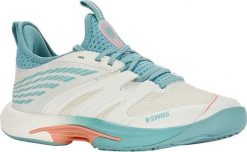 K-Swiss Tennis/Padel shoes for women K-SWISS SPEEDTRAC 143 blue/desert flower UK6,5/40EU. Niebieskie obuwie sportowe damskie K-SWISS, bez wzorów, bez zapięcia. Za 527.13 zł.