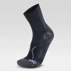 Skarpety do biegania MAN OUTDOOR EXPLORER SOCKS r.45-47. Szare skarpety męskie UYN, bez wzorów, z elastanu. Za 79.99 zł.