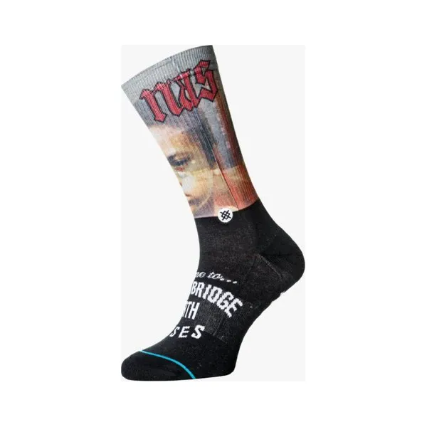 Stance Skarpety Anthem Nas , czarny, rozmiar L. Czarne skarpetki damskie Stance, bez wzorów, z bawełny. W wyprzedaży za 59.99 zł.