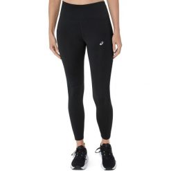 Damskie legginsy Asics Core. Czarne legginsy damskie Asics, bez wzorów, z materiału. Za 253.00 zł.