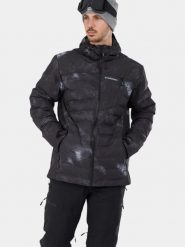 Kurtka Narciarska Męska Fundango Fairfield. Czarne kurtki sportowe męskie FUNDANGO, na zimę, m, bez wzorów, z poliesteru, bez kaptura, narciarskie. Za 299.00 zł.