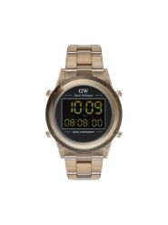 Daniel Wellington Zegarek DW00100767 Brązowy. Brązowe, cyfrowe zegarki męskie Daniel Wellington, bez wzorów. Za 559.99 zł.