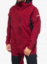 Kurtka z membraną Berghaus MTN Arete Descend GTX Jacket - syrah/jet black. Czarne kurtki sportowe damskie Berghaus, bez wzorów, bez ramiączek, bez kaptura. Za 2,513.11 zł.