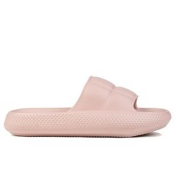 Klapki damskie sportowe Lee MAYA SLIDER WOMEN LOW. Czerwone klapki damskie Lee, na lato, bez wzorów, z materiału, eleganckie, bez obcasa, bez zapięcia. Za 89.00 zł.