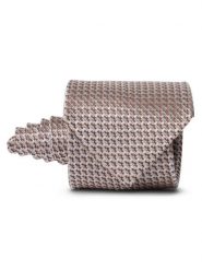 Andrew James Jedwabny krawat Mężczyźni beżowy, ONE SIZE. Brązowe krawaty i muchy Andrew James, bez wzorów, z jedwabiu, eleganckie. Za 179.95 zł.