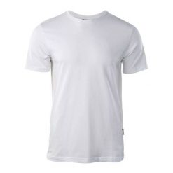 Koszulka męska Hi-Tec Plain - biała, Rozmiar M. Białe t-shirty męskie Hi-tec, m, bez wzorów, z bawełny, bez kołnierzyka, bez ramiączek. Za 34.99 zł.