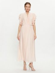 Dixie Sukienka codzienna A207J039A Écru Regular Fit. Sukienki damskie Dixie, na co dzień, xs, bez wzorów, z jedwabiu, bez kołnierzyka, bez ramiączek, proste. Za 359.99 zł.