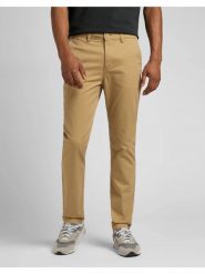 LEE MĘSKIE SPODNIE MATERIAŁOWE LEE SLIM CHINO CLAY L71LTY60 112324935. Eleganckie spodnie męskie Lee, bez wzorów, z materiału. Za 189.99 zł.